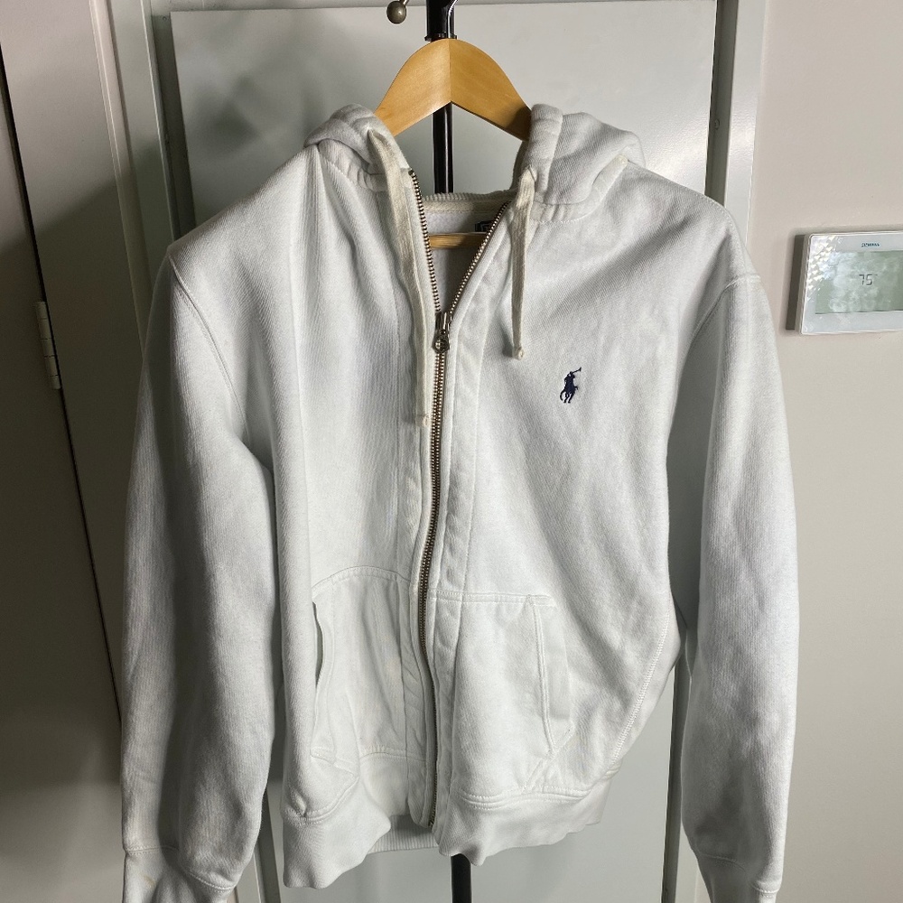 Polo Ralph Lauren hoodie | Color: White | Size: L
